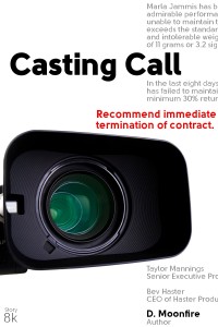 Cover to Casting Call by D. Moonfire